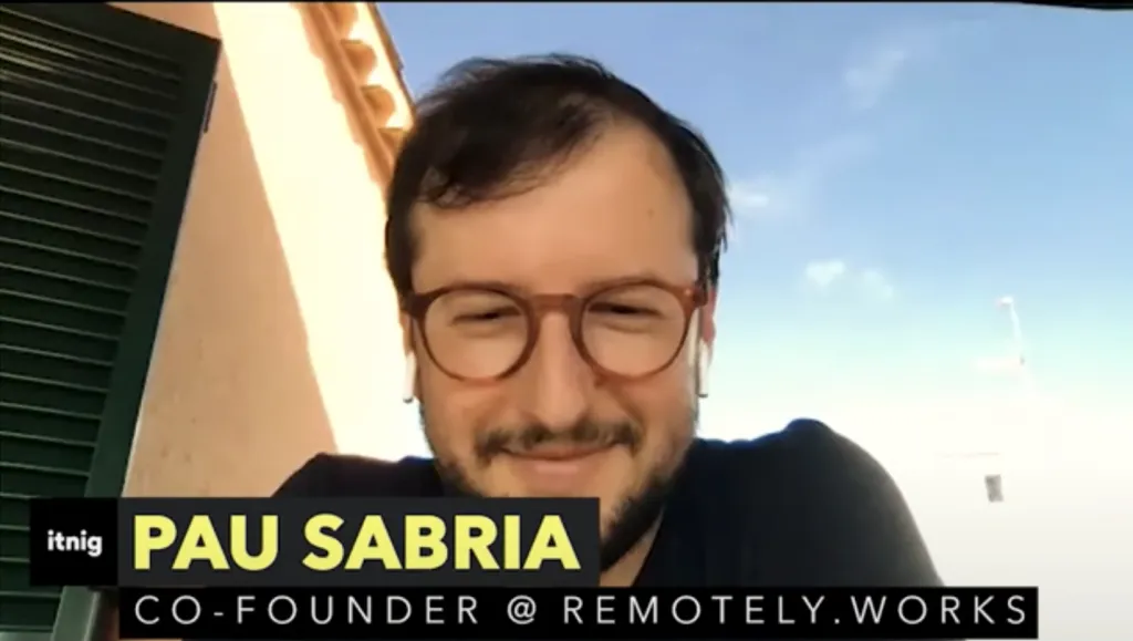 Pau Sabria on Itnig Podcast