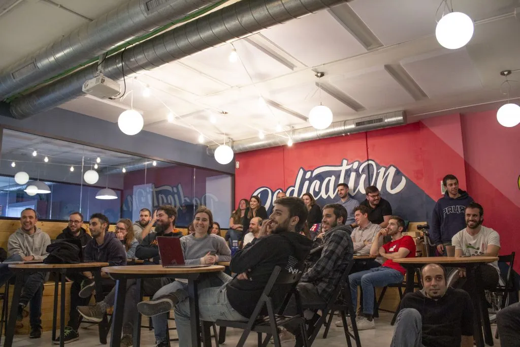El equipo de Factorial en su reunión semanal. 